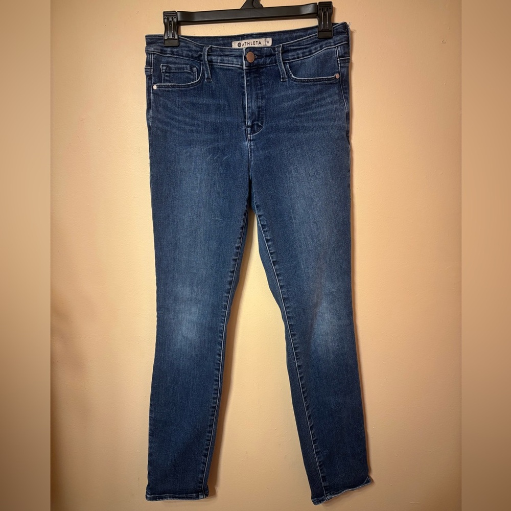 Athleta Dark Blue Skinny Jeans